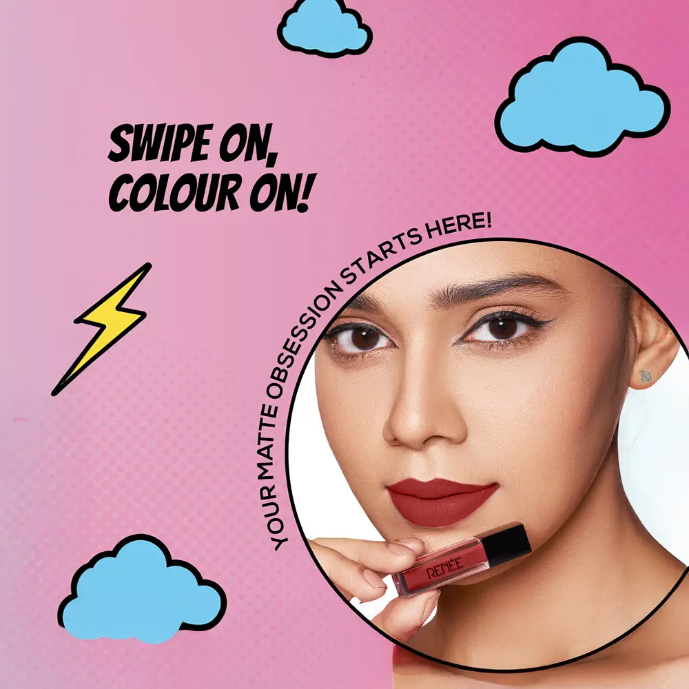 Swagly-renee Everyday Quick Stay Lipstick (Red Hour)