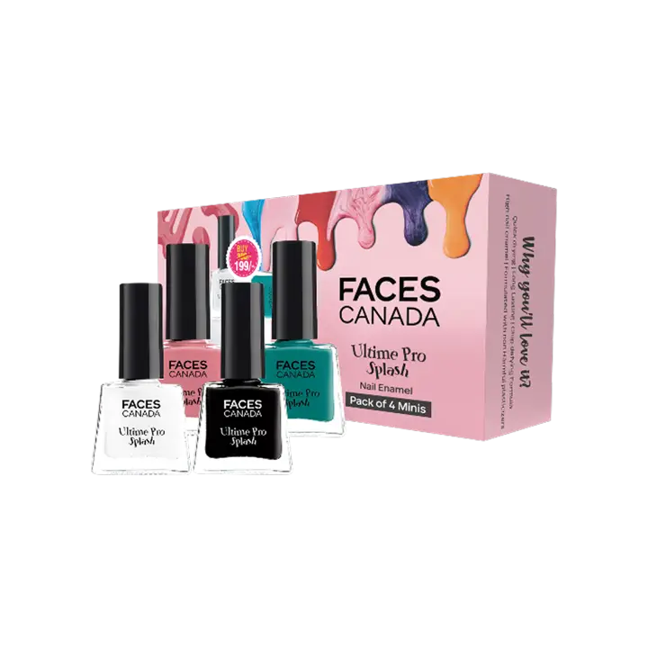 Faces Canada Ultime Pro Splash Mini Nail Paint Kit 